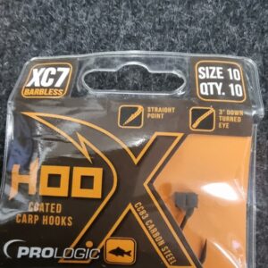 Xc7'prologic hooks barbless size 10
