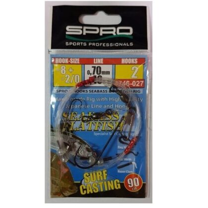 spro seabass en platfis onderlijn